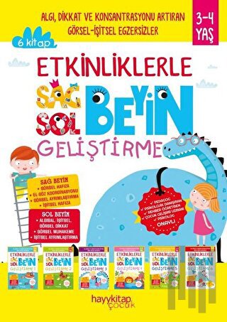 Etkinliklerle Sağ Beyin Sol Beyin Geliştirme | Kitap Ambarı