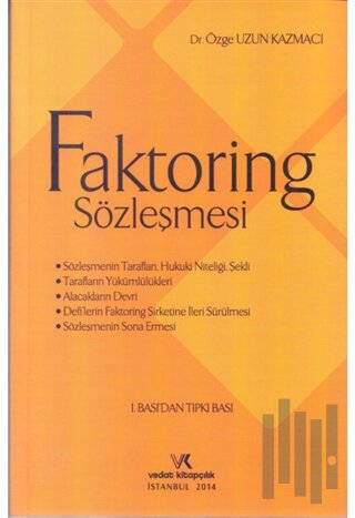 Faktoring Sözleşmesi | Kitap Ambarı