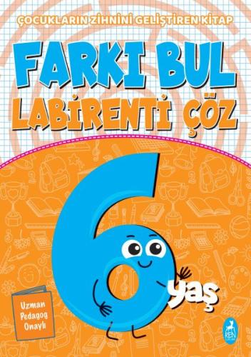 Farkı Bul Labirenti Çöz 6 Yaş | Kitap Ambarı