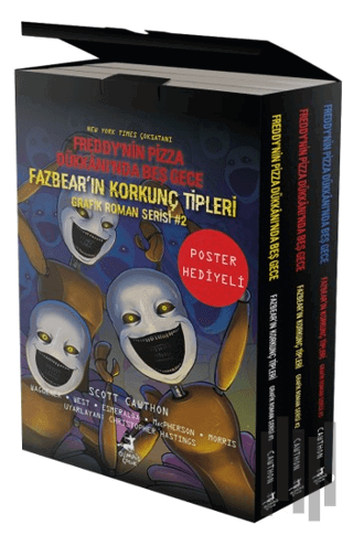 Fazbear'ın Korkunç Tipleri Çizgi Roman Seti | Kitap Ambarı