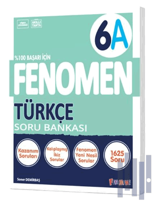 Fenomen 6 Türkçe (A) Soru Bankası | Kitap Ambarı