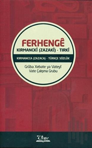 Ferhenge Kırmancki (Zazaki) - Tırki | Kitap Ambarı