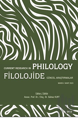 Filolojide Güncel Araştırmalar / Current Research in Philology | Kitap