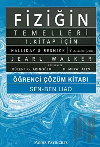 Fiziğin Temelleri 1. Kitap İçin Öğrenci Çözüm Kitabı | Kitap Ambarı