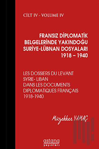 Fransız Diplomatik Belgelerinde Yakındoğu Suriye - Lübnan Dosyaları 19