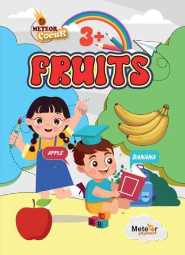 Fruits Türkçe-İngilizce Boyama Kitabı | Kitap Ambarı