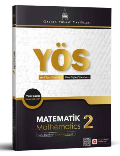 Galata YÖS-SAT Matematik 2 Soru Bankası | Kitap Ambarı