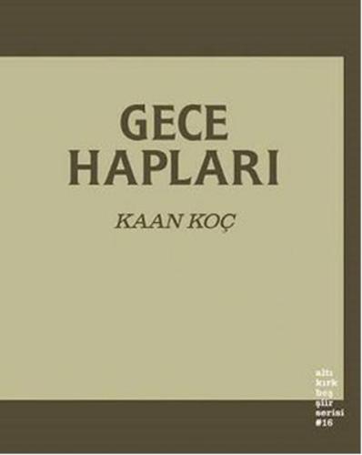 Gece Hapları | Kitap Ambarı