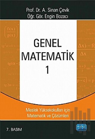 Genel Matematik 1 - MYO'lar İçin Matematik ve Çözümleri | Kitap Ambarı