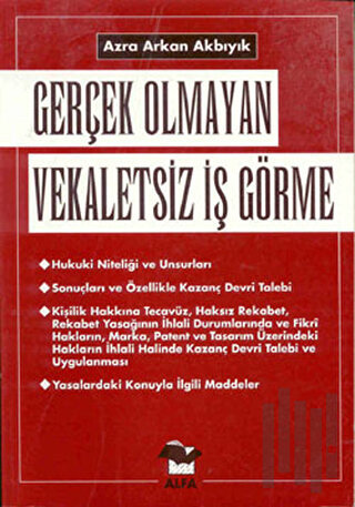 Gerçek Olmayan Vekaletsiz İş Görme | Kitap Ambarı