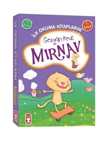 Gezgin Kedi Mırnav - İlk Okuma Kitaplarım Set (10 Kitap Takım) | Kitap