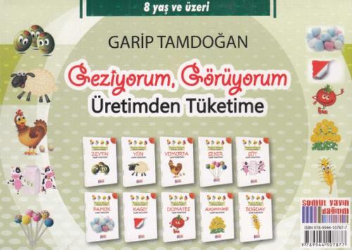 Geziyorum, Görüyorum Üretimden Tüketime (10 Kitap Takım) | Kitap Ambar