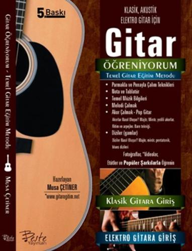 Gitar Öğreniyorum - Temel Gitar Eğitim Metodu | Kitap Ambarı