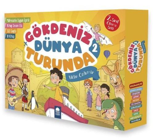 Gökdeniz Dünya Turunda 2 - 2. Sınıf Okuma Seti (10 Kitap Takım) | Kita