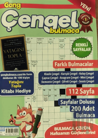 Gong Çengel Bulmaca 2024 - 03 | Kitap Ambarı