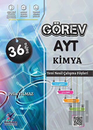 Görev AYT Kimya Yeni Nesil Çalışma Föyleri Armada Yayınevi | Kitap Amb