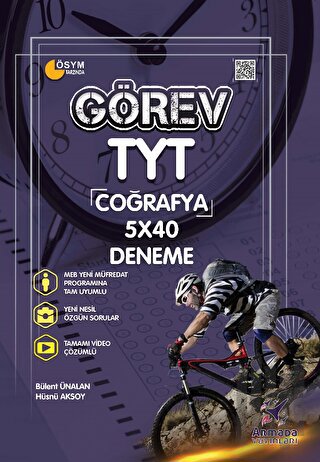 Görev TYT Coğrafya 5x40 Deneme | Kitap Ambarı