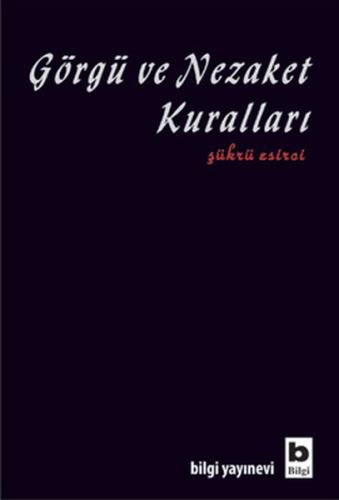 Görgü ve Nezaket Kuralları | Kitap Ambarı