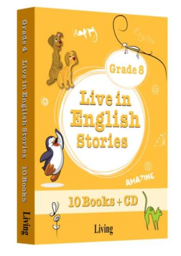 Live in English Stories Grade 8 - 10 | Kitap Ambarı