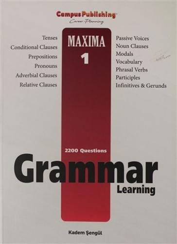 Grammar Learning - Maxima 1 | Kitap Ambarı