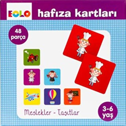 Hafıza Kartları-Meslekler - Taşıtlar | Kitap Ambarı