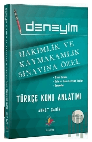 Hakimlik Kaymakamlık Deneyim Türkçe Konu Anlatımlı | Kitap Ambarı