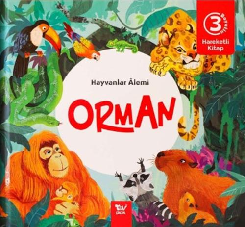 Hareketli Kitap 3d Hayvanlar Alemi Orman | Kitap Ambarı