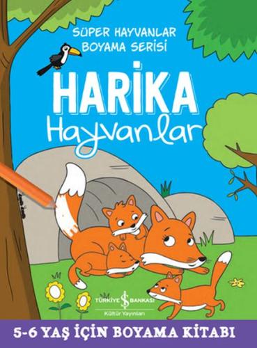 Harika Hayvanlar - Süper Hayvanlar Boyama Serisi | Kitap Ambarı