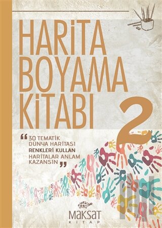 Harita Boyama Kitabı 2 | Kitap Ambarı