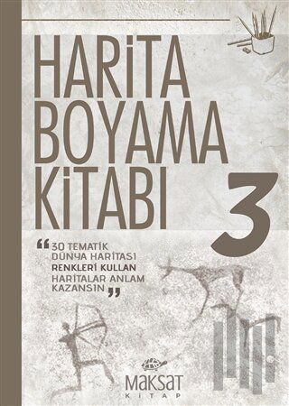 Harita Boyama Kitabı 3 | Kitap Ambarı