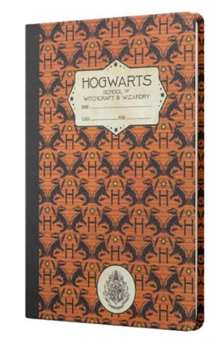 Harry Potter Hogwarts Hafflepuf Sert Kapak Butik Defter Kahverengi | K