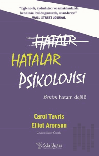 Hatalar Psikolojisi | Kitap Ambarı