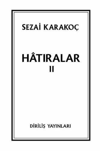 Hatıralar II | Kitap Ambarı