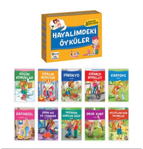 Hayalimdeki Öyküler - (10 Kitap+Soru Kitapçığı) | Kitap Ambarı