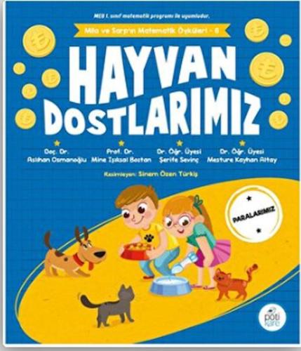 Mila Ve Sarp’ın Matematik Öyküleri - 6 / Hayvan Dostlarımız | Kitap Am