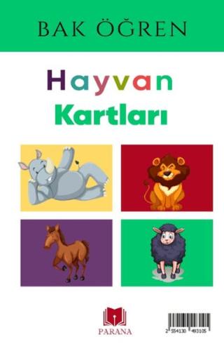 Hayvanlar - Bak Öğren Kartları - İlk Bilgilerim (Ciltli) | Kitap Ambar