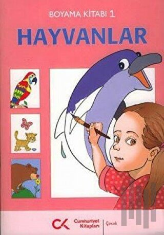 Hayvanlar Boyama Kitabı 1 | Kitap Ambarı