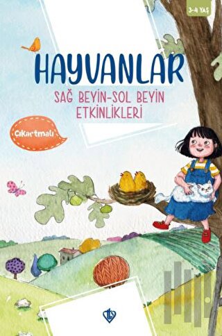 Hayvanlar Sağ Beyin Sol Beyin Etkinlikleri | Kitap Ambarı