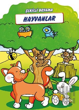 Hayvanlar - Şekilli Boyama | Kitap Ambarı