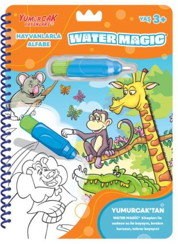 Hayvanlarla Alfabe - Yeni Water Magic | Kitap Ambarı