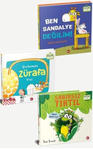 Hayvanlarla Eğleniyorum Set - Organik Kitap (3 Kitap Takım) (Ciltli) |