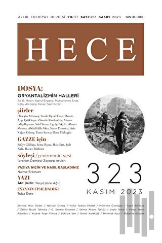 Hece Dergisi - Sayı: 323 Kasım 2023 | Kitap Ambarı