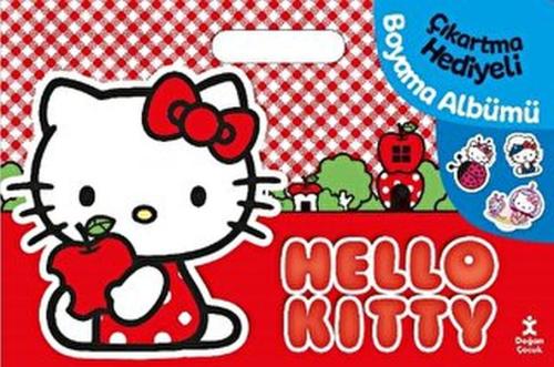 Hello Kitty Çıkartma Hediyeli Boyama Albümü | Kitap Ambarı