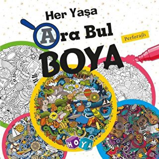 Her Yaşa Ara Bul Boya (Perforajlı) | Kitap Ambarı