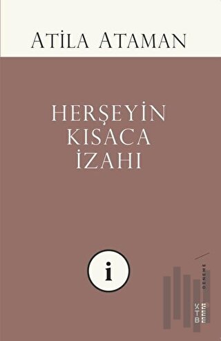 Herşeyin Kısaca İzahı | Kitap Ambarı