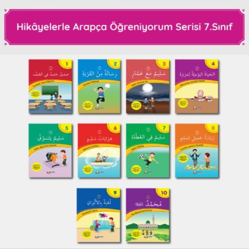 İmam Hatip 7. Sınıf Arapça Hikaye Seti (10 Kitap) | Kitap Ambarı