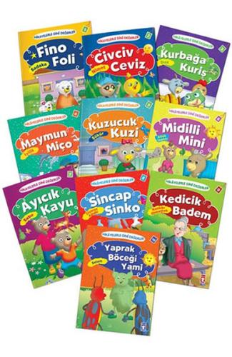 Hikayelerle Dini Değerler Set (10 Kitap Takım) | Kitap Ambarı