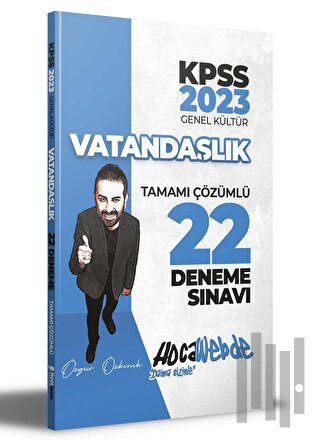 Hocawebde 2023 KPSS Vatandaşlık Tamamı Çözümlü 22 Deneme Sınavı | Kita