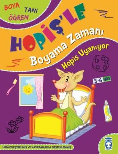 Hopiş Uyanıyor - Hopiş'le Boyama Zamanı | Kitap Ambarı