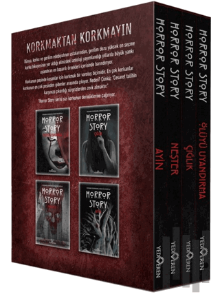 Horror Story Kutulu 4 Kitap Set | Kitap Ambarı